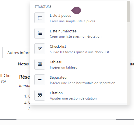 saisie HTML