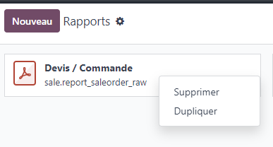 dupliquer modele de base