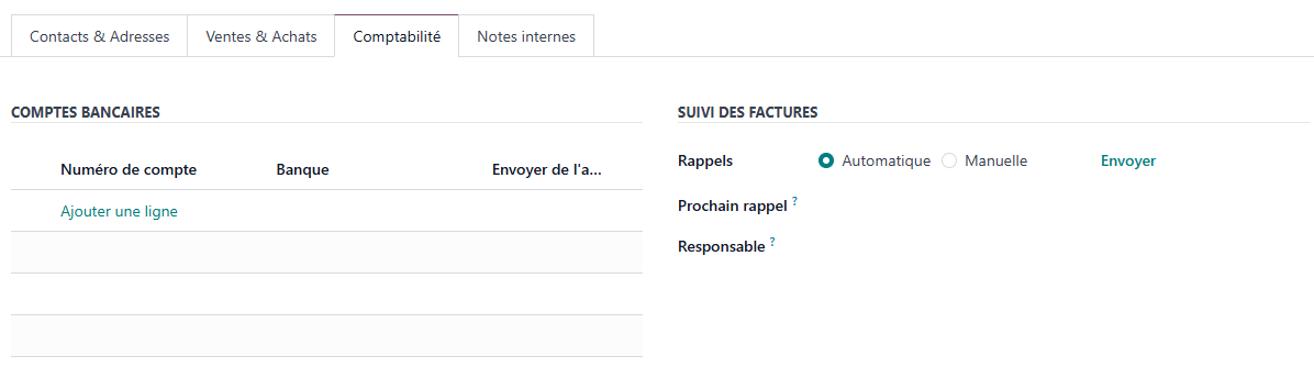 Relances en V18 Odoo