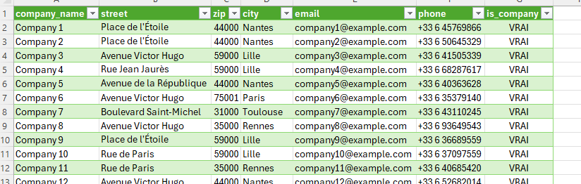 csv contacts 1