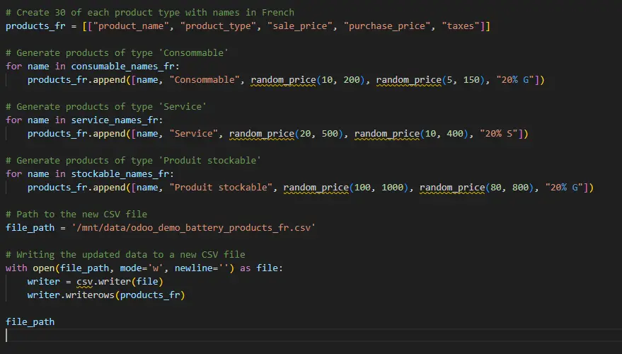 Analyse Python