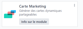 Carte marketing app